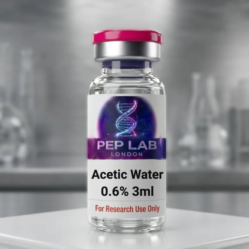 Acetic Acid Water 0.6% 3ml vial, Pep Lab London