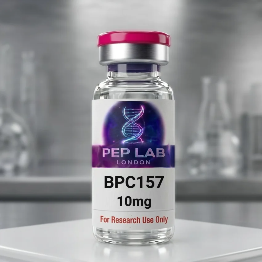 BPC 157 Peptide 10mg research vial, Pep Lab London