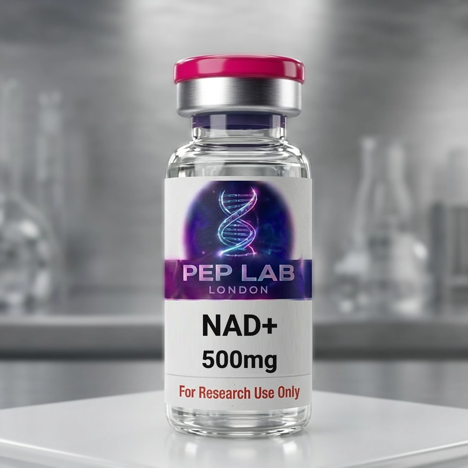 NAD+ 500mg research vial, Pep Lab London